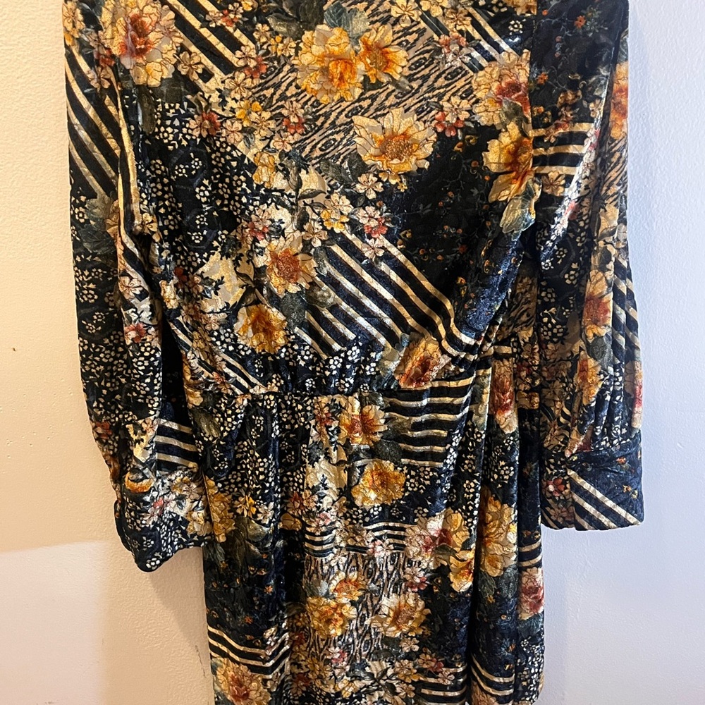 Zara Floral Long Sleeve Sundress with Bishop Sleeves